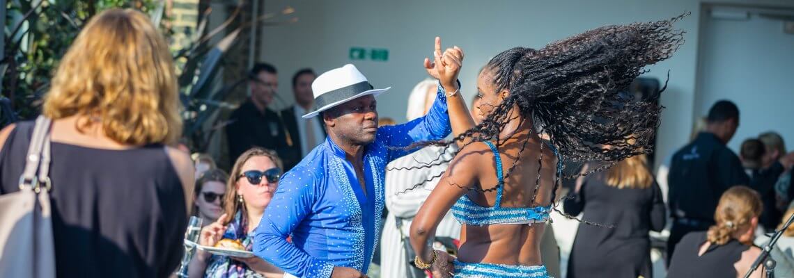 The sun was shining at our ‘Season it up!’ rooftop party