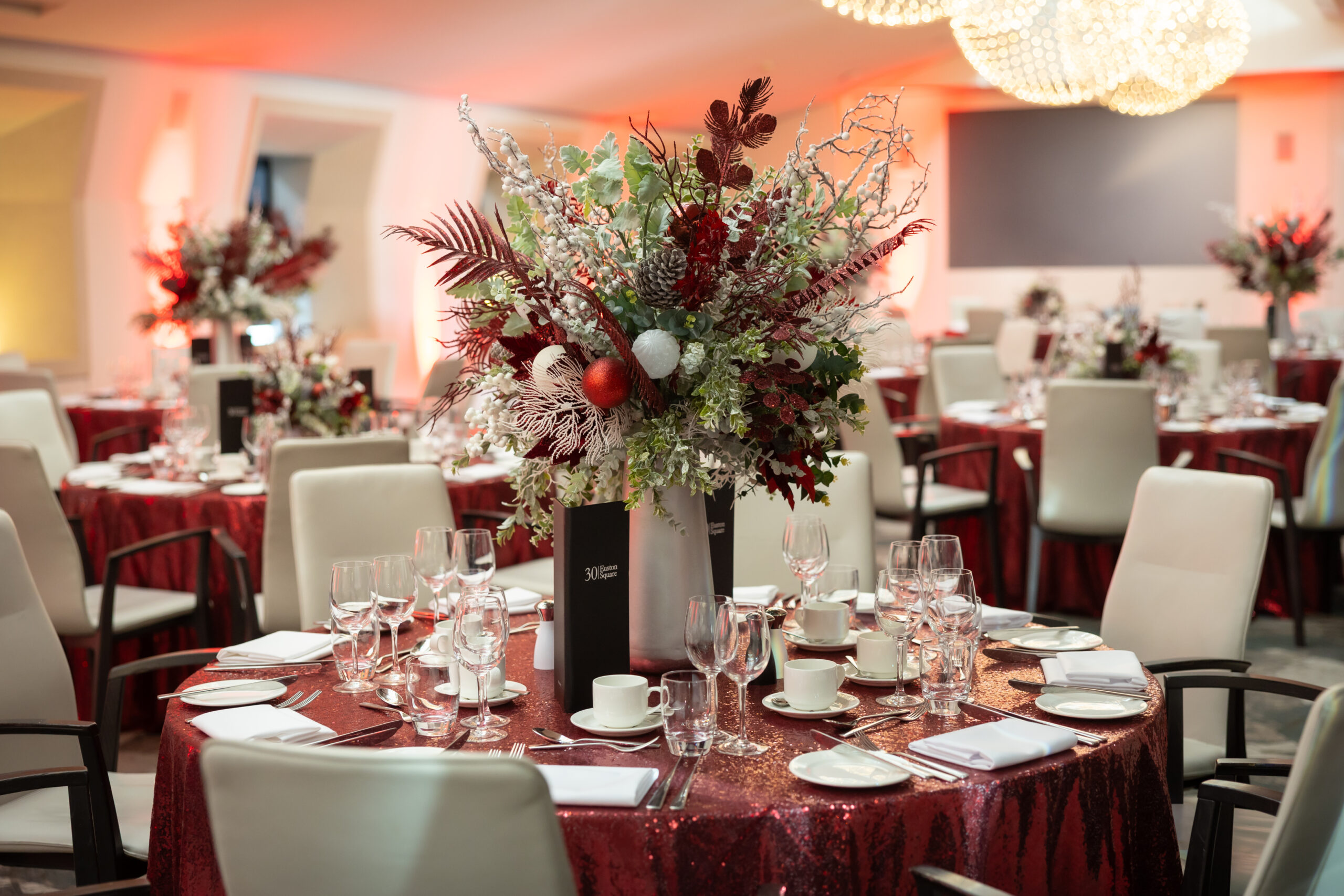 Euston State Room room christmas